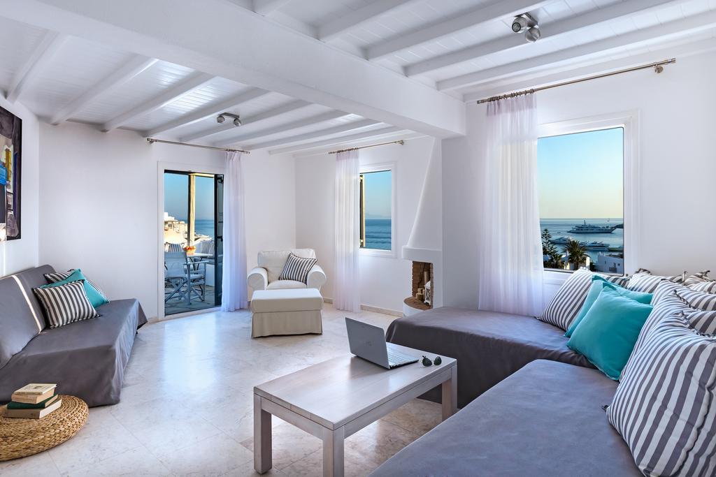 Bay Bees Sea View Suites & Homes Platys Gialos  Pokój zdjęcie